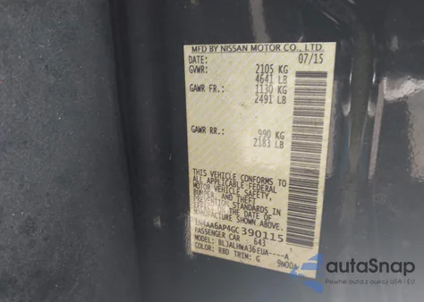 2016 Nissan Maxima 3.5 Platinum from USA, damaged, VIN 1N4AA6AP4GC390115